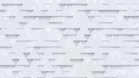Geometric modern animated seamless looping abstract background. 3d render Stock Footage 161593111