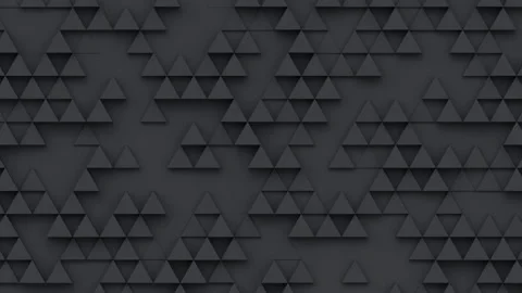 Geometric modern animated seamless looping abstract background. 3d render Stock Footage 162120148