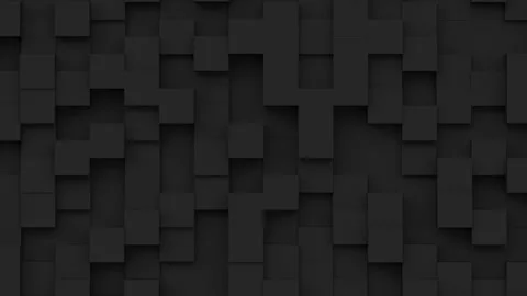 Geometric modern animated seamless looping abstract background. 3d render Stock Footage 162576400