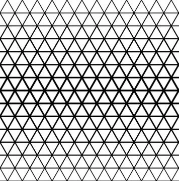 Geometric modern seamless background with triangle elements, vector illustration Stock Illustration