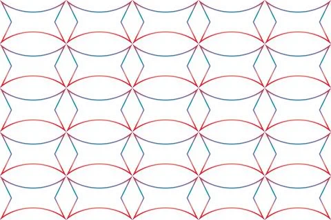 Geometric modern seamless gradient pattern. Seamless abstract geometric pat.. Stock Illustration