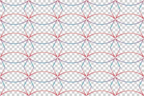 Geometric modern seamless gradient pattern. Seamless abstract geometric pat.. Foto stock