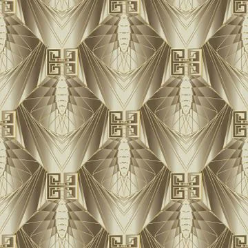 Geometric modern seamless pattern. Greek background. Stock Illustration