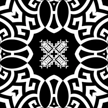 Geometric modern vector seamless pattern. Abstract tribal ethnic background.  Stock-Illustration