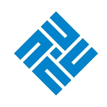 Geometric monogram crypto logo vector icon Stock Illustration