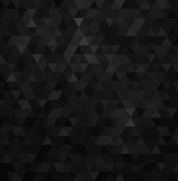Geometric mosaic pattern from black triangle texture, abstract vector background イラスト素材
