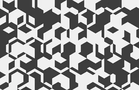 Geometric mosaic pattern with creative shapes and minimal style. Perfect for  Illustrazione stock