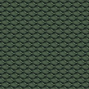 Geometric mosaic pattern from green triangle texture, abstract vector backgro Stock Illustration