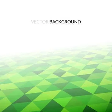 Geometric mosaic pattern in perspective Illustrazione stock