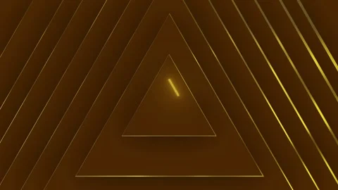 Geometric Motion Graphics Background With Brown Triangles 库存影片 345974350