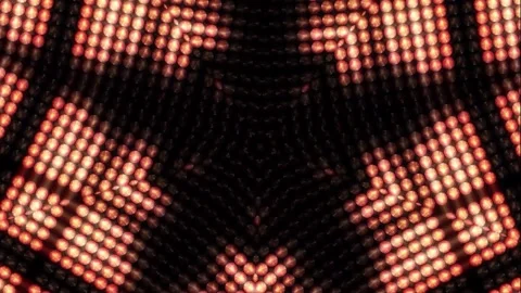 Geometric Motion Pattern Light Animation 3d Render Animation Premium Golden  Video stock 339288954