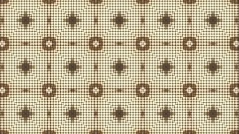 Geometric Motion Pattern Light Animation 3d Render Animation Traditional Ori Stock Footage 339288958