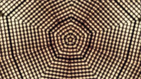 Geometric Motion Pattern Light Animation 3d Render Animation Vibrant Center  Video stock 339288965