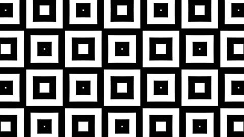 Geometric moving black and white monochrome psychedelic pattern Видео 150592653