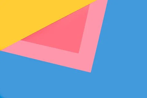 Geometric multicolored paper background Stock Photos