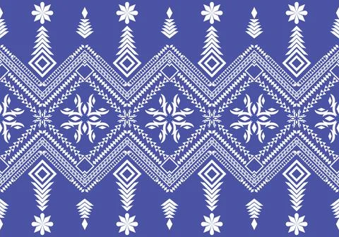 Geometric native  pattern Stock Illustration