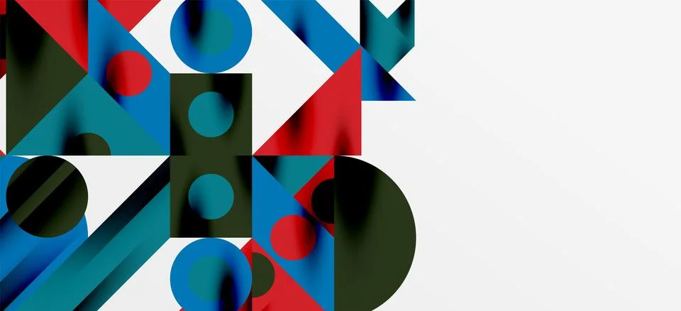 Geometric neo patterns. Abstract background for covers, banners, flyers and 스톡 일러스트