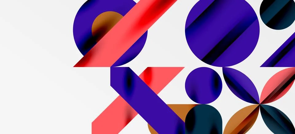 Geometric neo patterns. Abstract background for covers, banners, flyers and イラスト素材