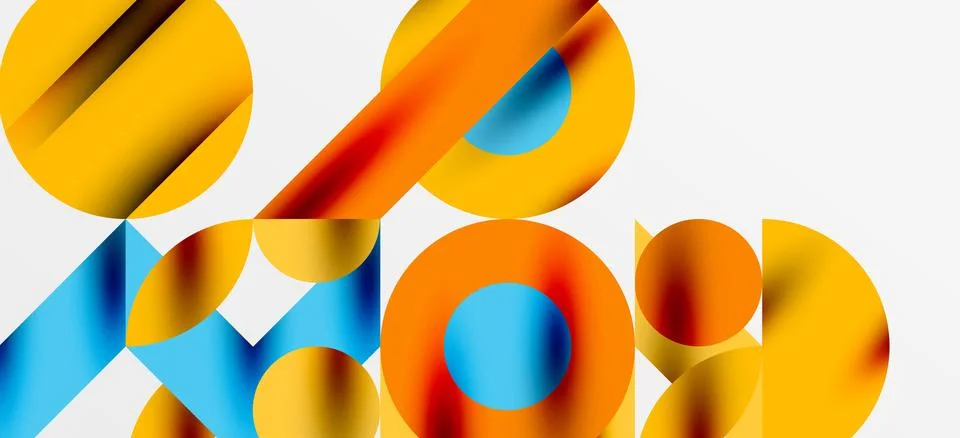 Geometric neo patterns. Abstract background for covers, banners, flyers and イラスト素材