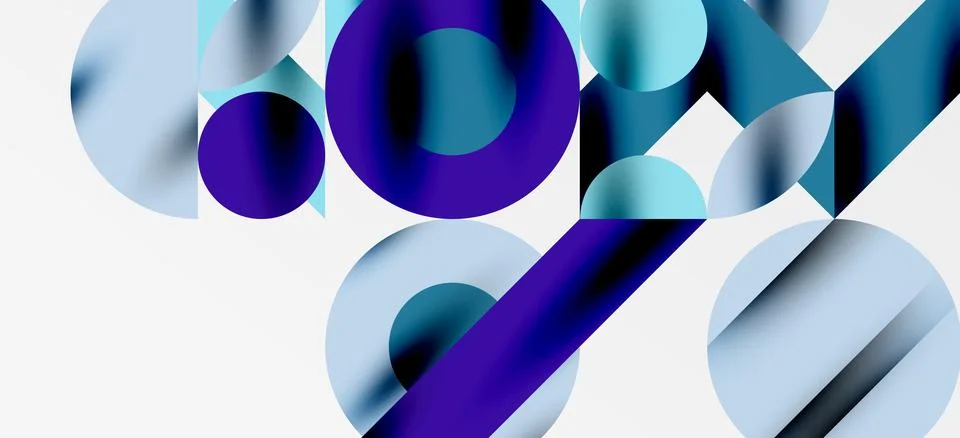 Geometric neo patterns. Abstract background for covers, banners, flyers and Stockillustratie