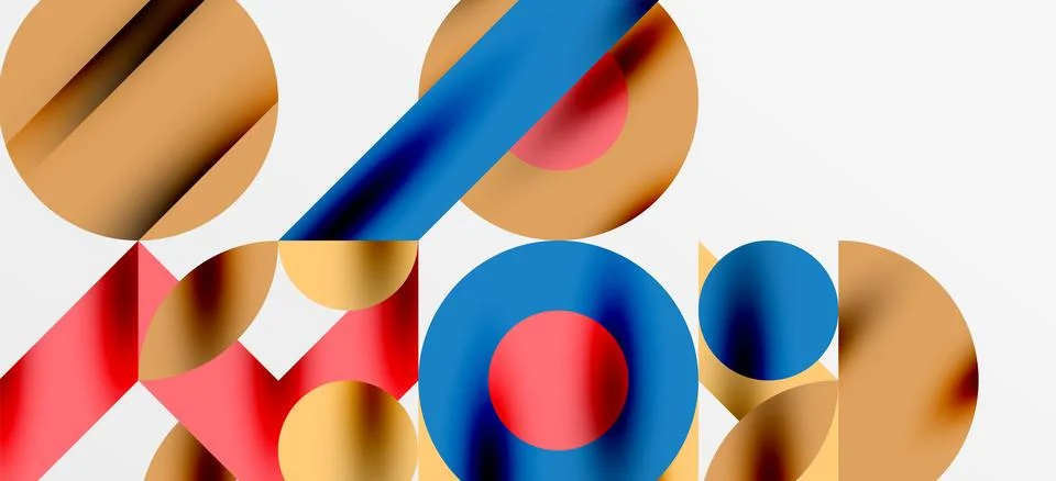 Geometric neo patterns. Abstract background for covers, banners, flyers and イラスト素材