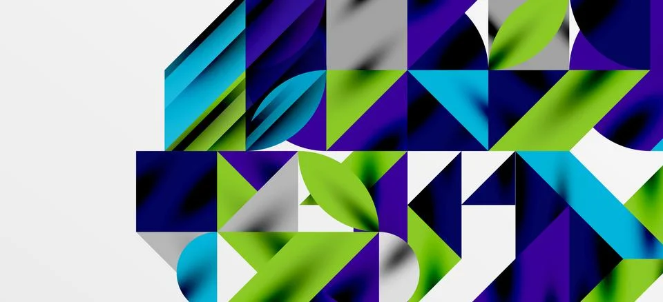 Geometric neo patterns. Abstract background for covers, banners, flyers and Stockillustratie