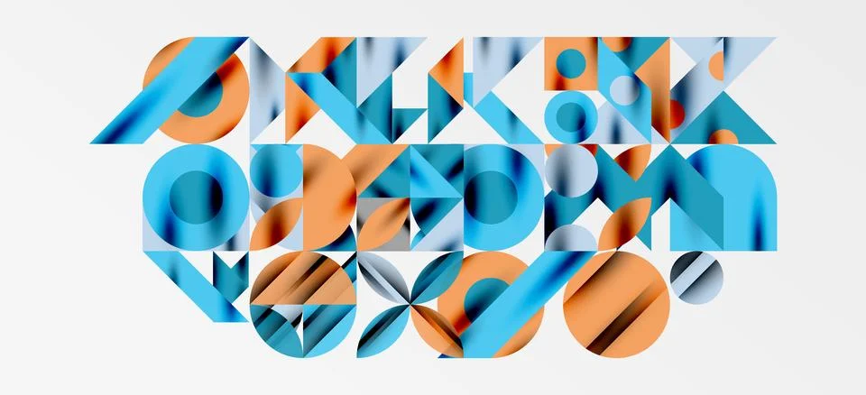 Geometric neo patterns. Abstract background for covers, banners, flyers and イラスト素材