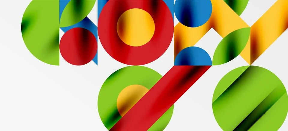 Geometric neo patterns. Abstract background for covers, banners, flyers and 스톡 일러스트