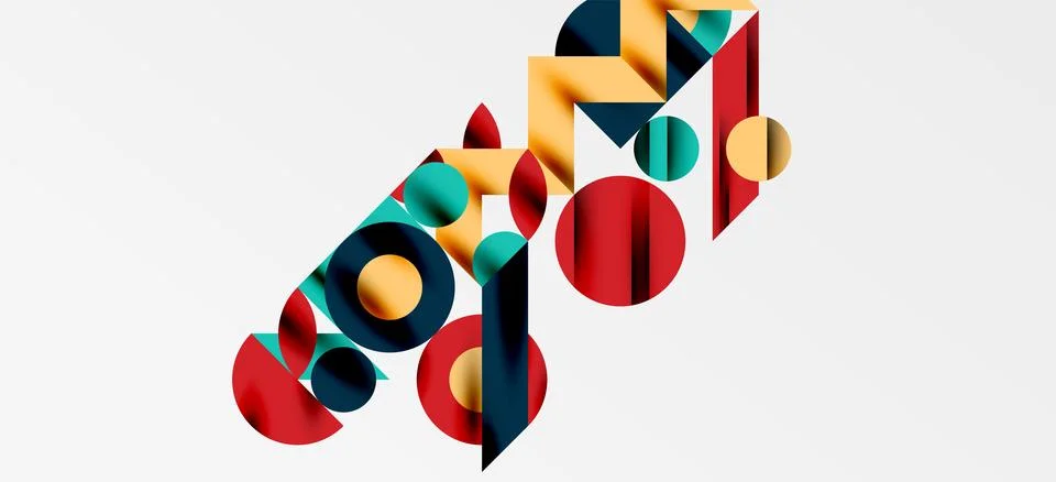 Geometric neo patterns. Abstract background for covers, banners, flyers and 스톡 일러스트