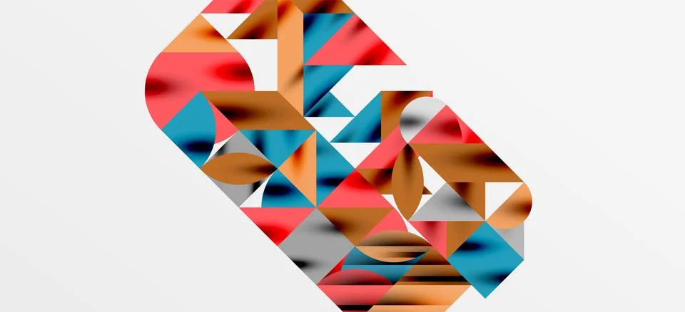 Geometric neo patterns. Abstract background for covers, banners, flyers and 스톡 일러스트