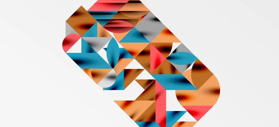 Geometric neo patterns. Abstract background for covers, banners, flyers and イラスト素材
