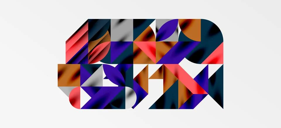 Geometric neo patterns. Abstract background for covers, banners, flyers and 스톡 일러스트