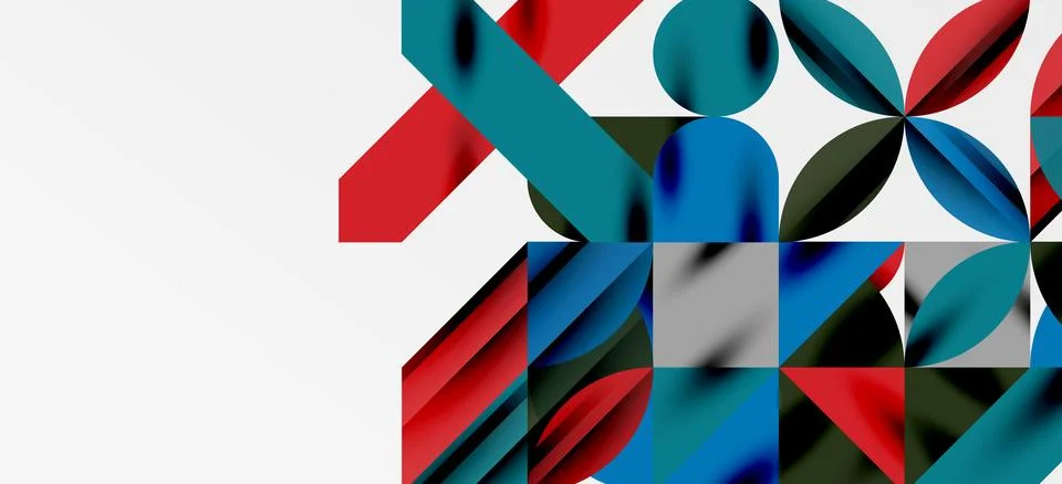 Geometric neo patterns. Abstract background for covers, banners, flyers and イラスト素材
