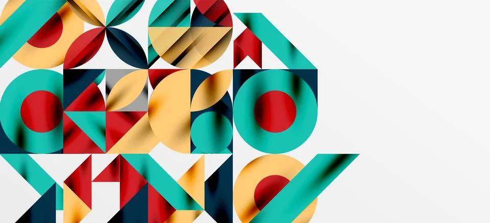 Geometric neo patterns. Abstract background for covers, banners, flyers and イラスト素材