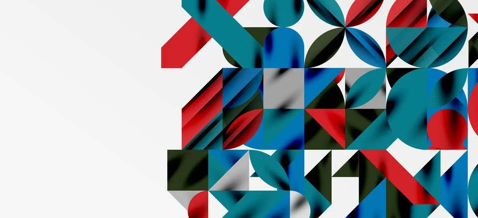 Geometric neo patterns. Abstract background for covers, banners, flyers and 스톡 일러스트