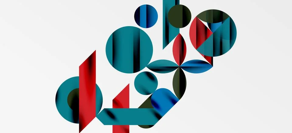 Geometric neo patterns. Abstract background for covers, banners, flyers and 스톡 일러스트