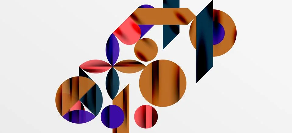 Geometric neo patterns. Abstract background for covers, banners, flyers and 스톡 일러스트