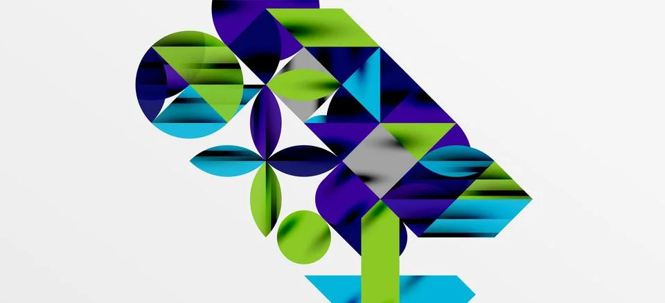 Geometric neo patterns. Abstract background for covers, banners, flyers and Stock Illustration