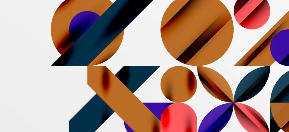 Geometric neo patterns. Abstract background for covers, banners, flyers and 스톡 일러스트