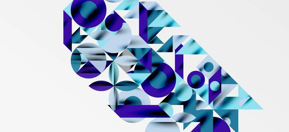 Geometric neo patterns. Abstract background for covers, banners, flyers and イラスト素材