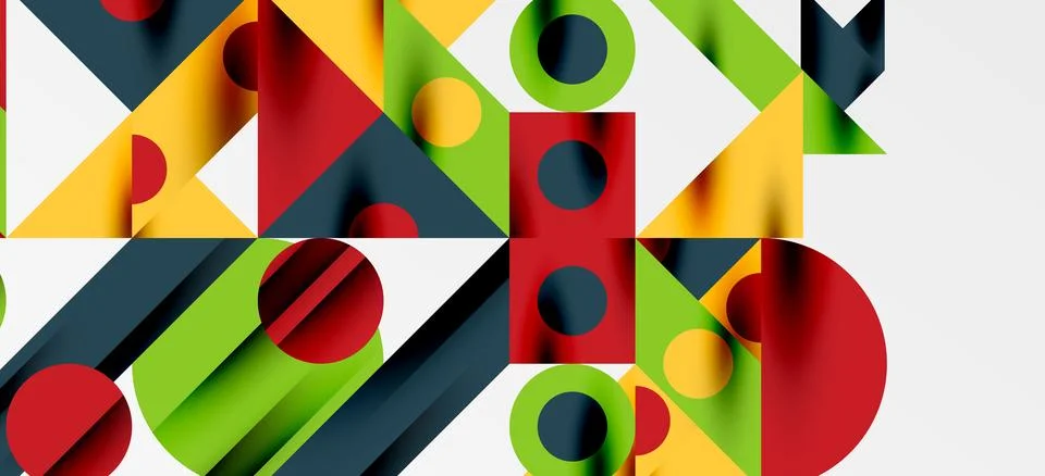 Geometric neo patterns. Abstract background for covers, banners, flyers and 스톡 일러스트