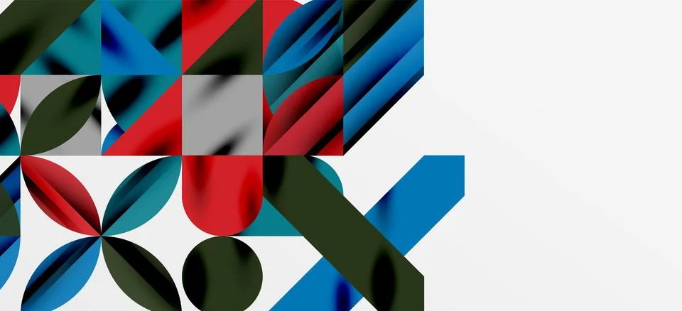 Geometric neo patterns. Abstract background for covers, banners, flyers and イラスト素材