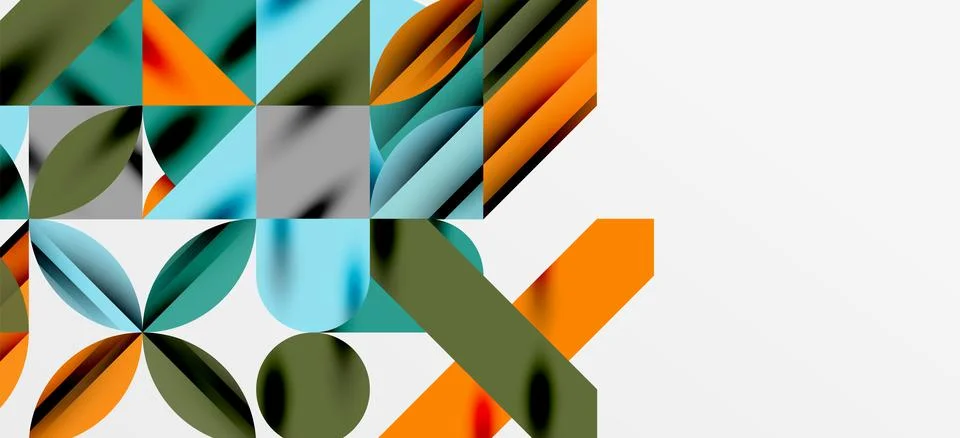Geometric neo patterns. Abstract background for covers, banners, flyers and イラスト素材