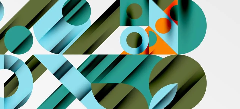 Geometric neo patterns. Abstract background for covers, banners, flyers and 스톡 일러스트