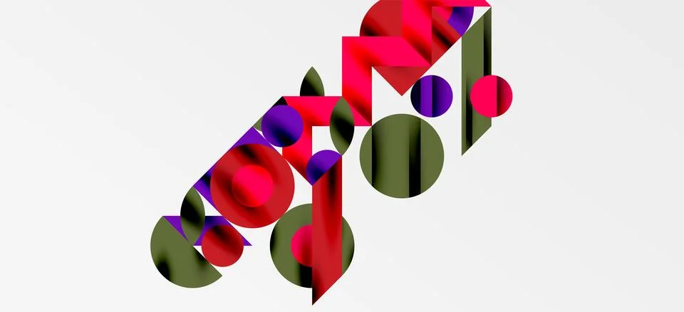 Geometric neo patterns. Abstract background for covers, banners, flyers and 스톡 일러스트