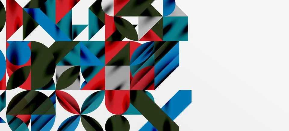 Geometric neo patterns. Abstract background for covers, banners, flyers and イラスト素材