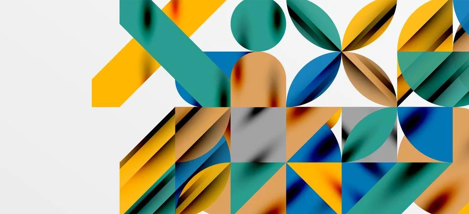 Geometric neo patterns. Abstract background for covers, banners, flyers and 스톡 일러스트