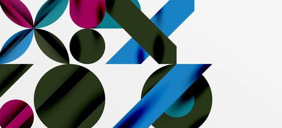 Geometric neo patterns. Abstract background for covers, banners, flyers and 스톡 일러스트