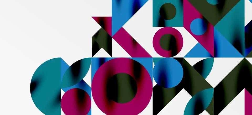 Geometric neo patterns. Abstract background for covers, banners, flyers and 스톡 일러스트