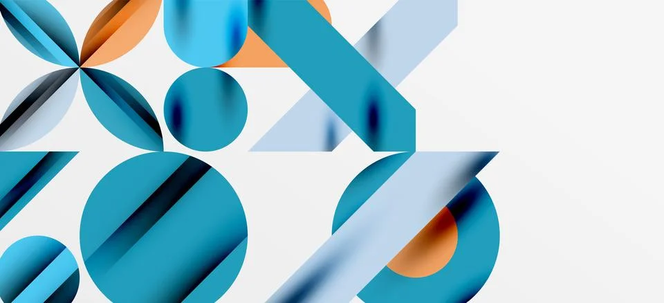 Geometric neo patterns. Abstract background for covers, banners, flyers and Stockillustratie